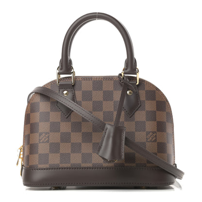 Louis Vuitton Damier Ebene Alma BB 1 of 10