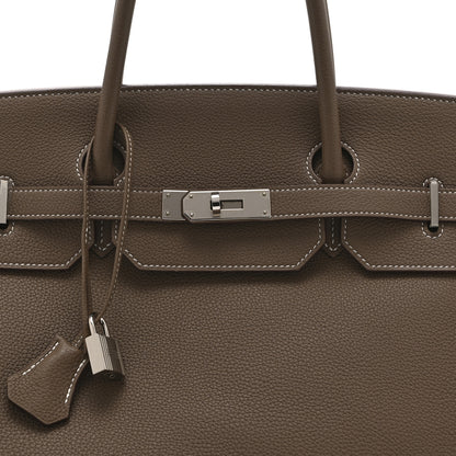 Hermes Togo Birkin 40 Etoupe 8 of 12