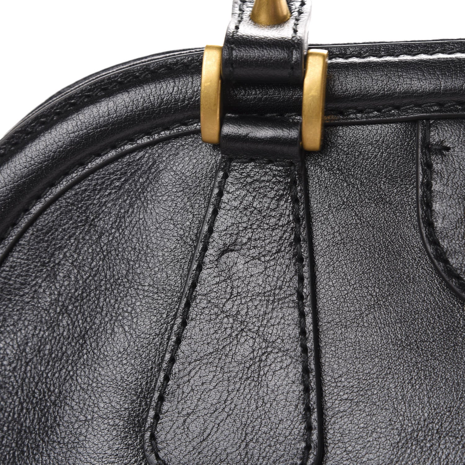Gucci Calfskin Large Re(Belle) Top Handle Bag Black 9 of 11