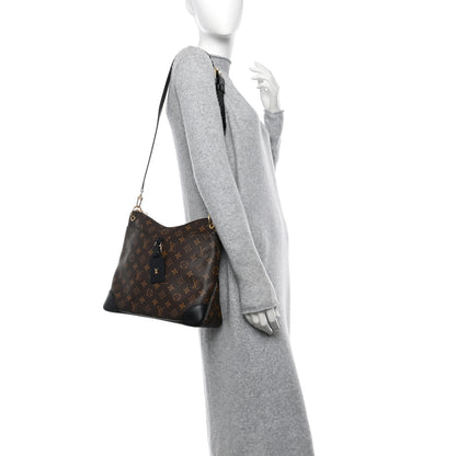 Louis Vuitton Monogram Odeon MM Black 3 of 9