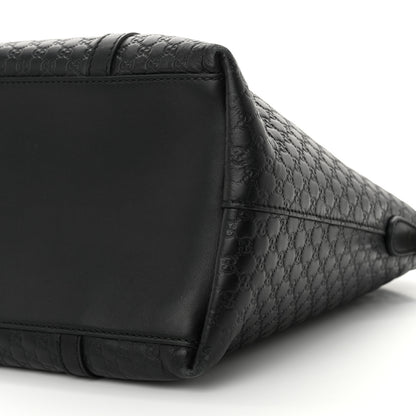 Gucci Soft Microguccissima Dome Satchel Black 10 of 15