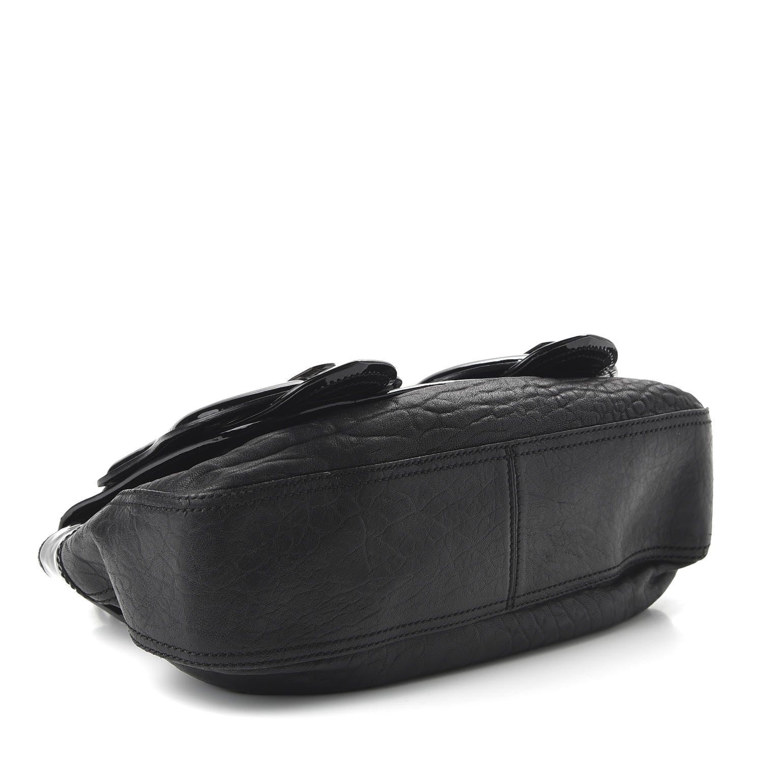 Fendi Nappa Patent B Bag Black 4 of 9