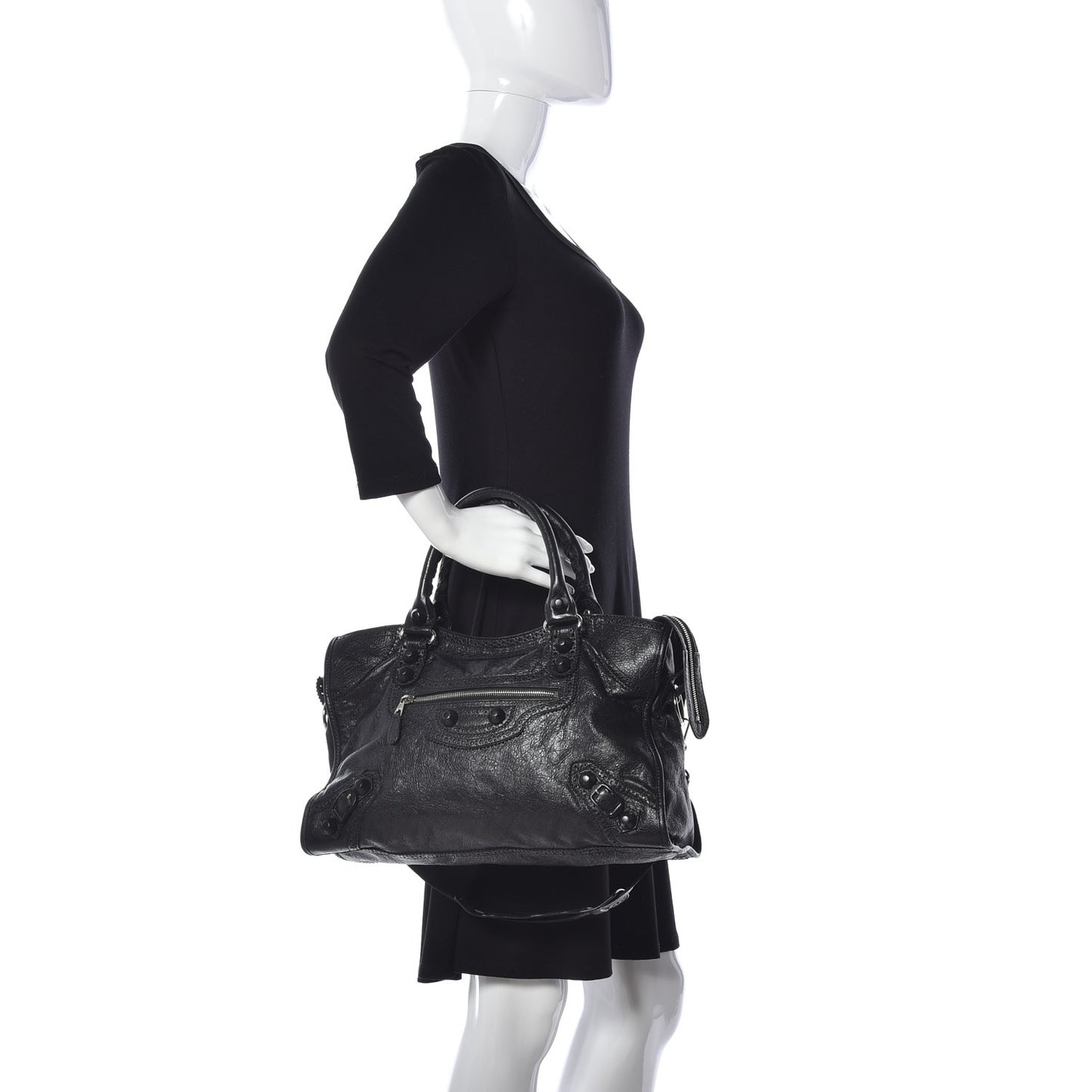Agneau Giant Brogues Hardware City Black
