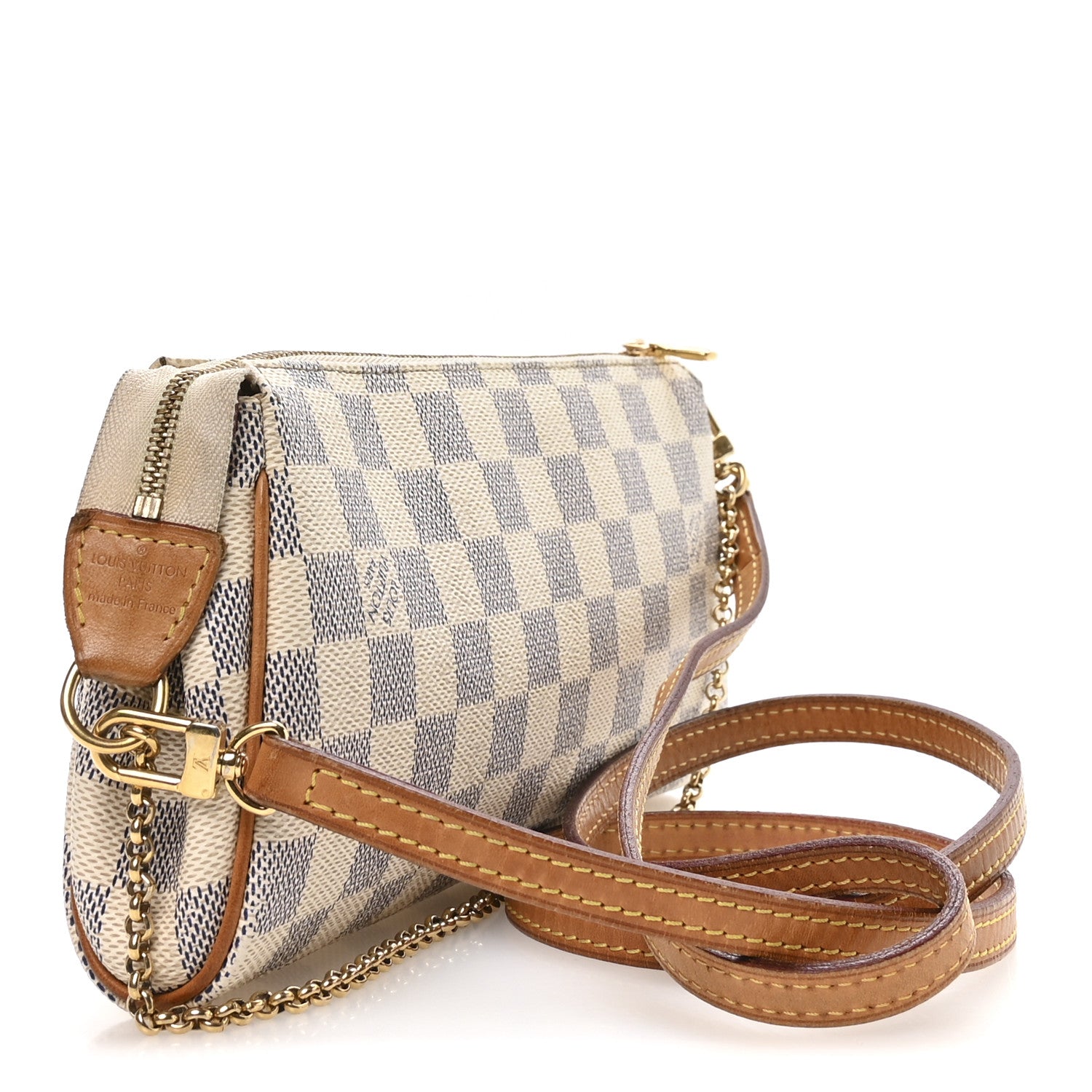 Louis Vuitton Damier Azur Eva Clutch 1867399 – FASHIONPHILE