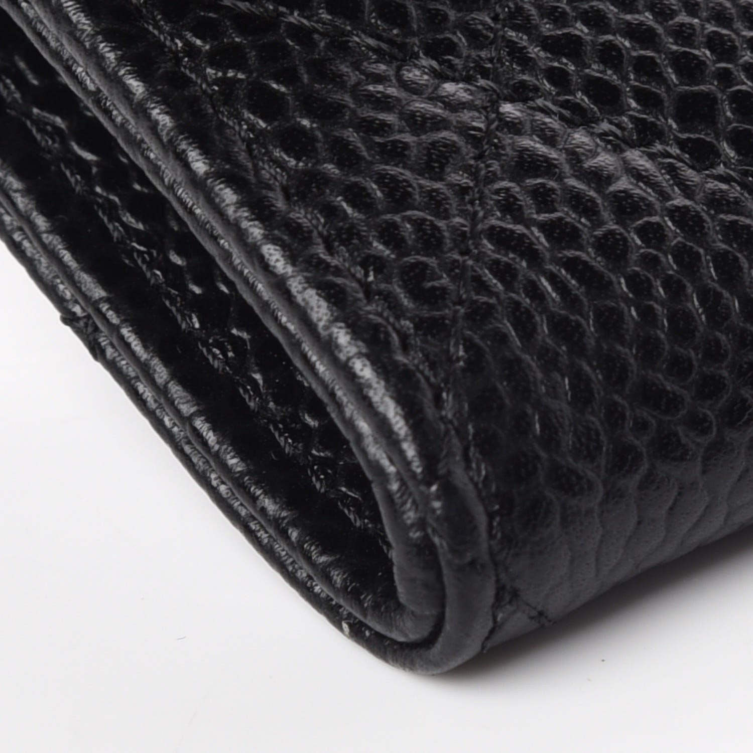 Chanel Caviar Quilted Flap Card Holder Black 5 of 11