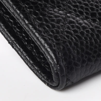 Chanel Caviar Quilted Flap Card Holder Black 5 of 11