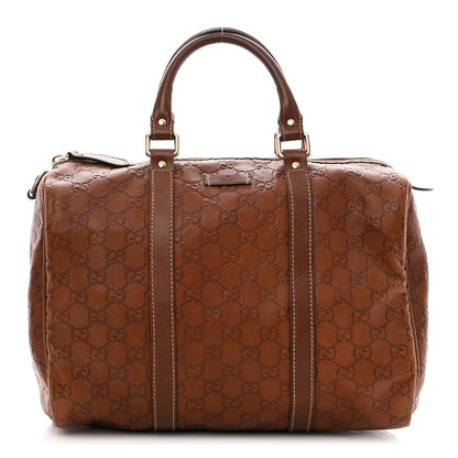 Gucci Guccissima Medium Joy Boston Brown 1 of 15