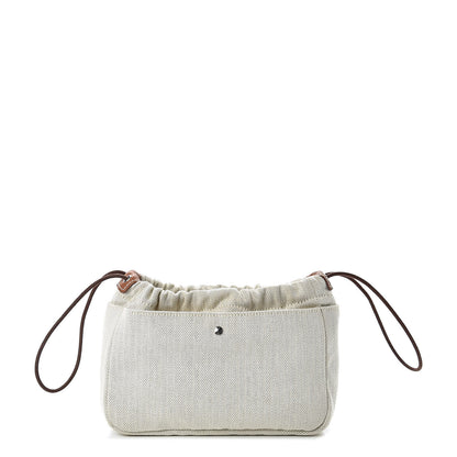 Hermes Canvas Barenia Fourbi 20 PM Pouch Naturel Fauve 1 of 10