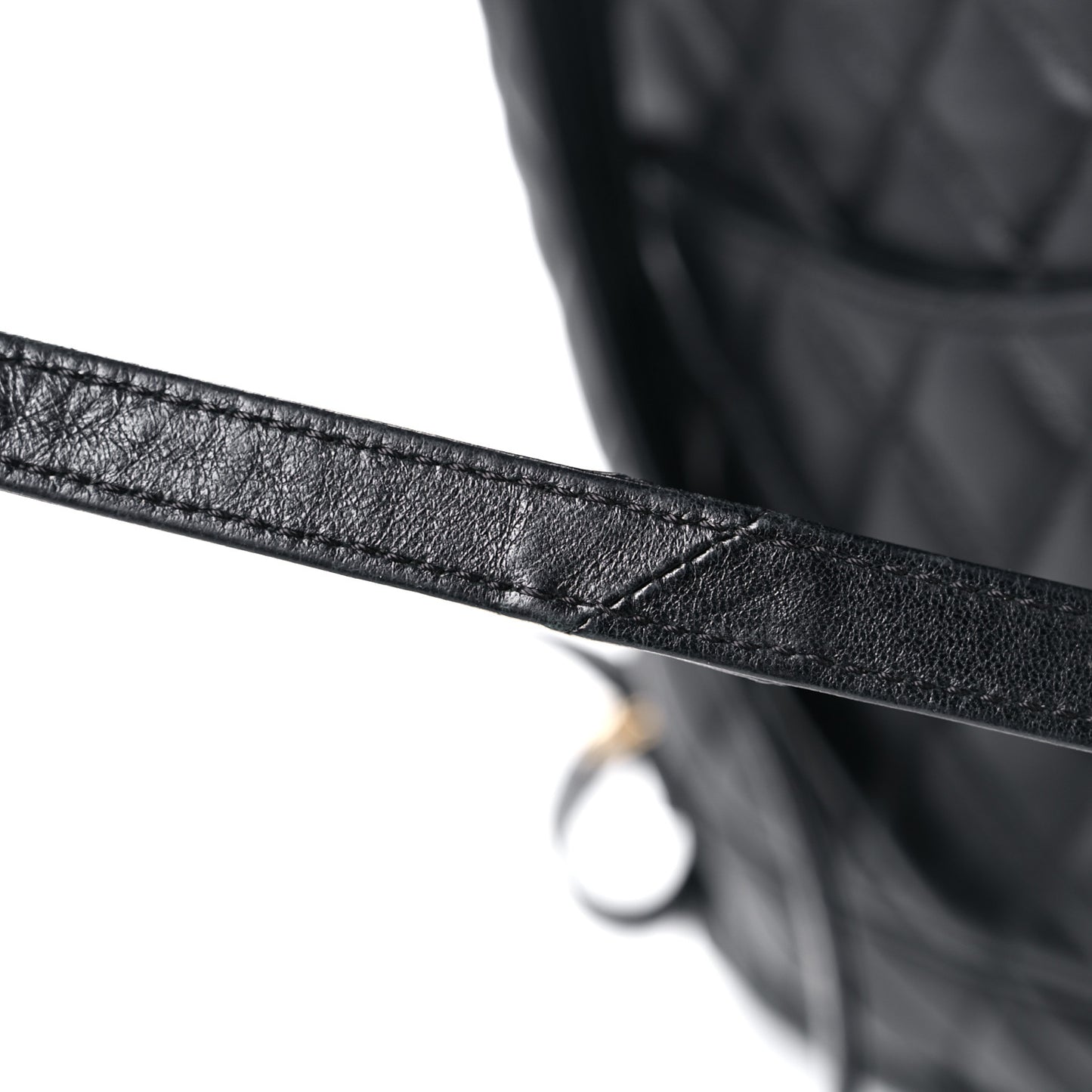 Lambskin Quilted Large Urban Spirit Backpack Black