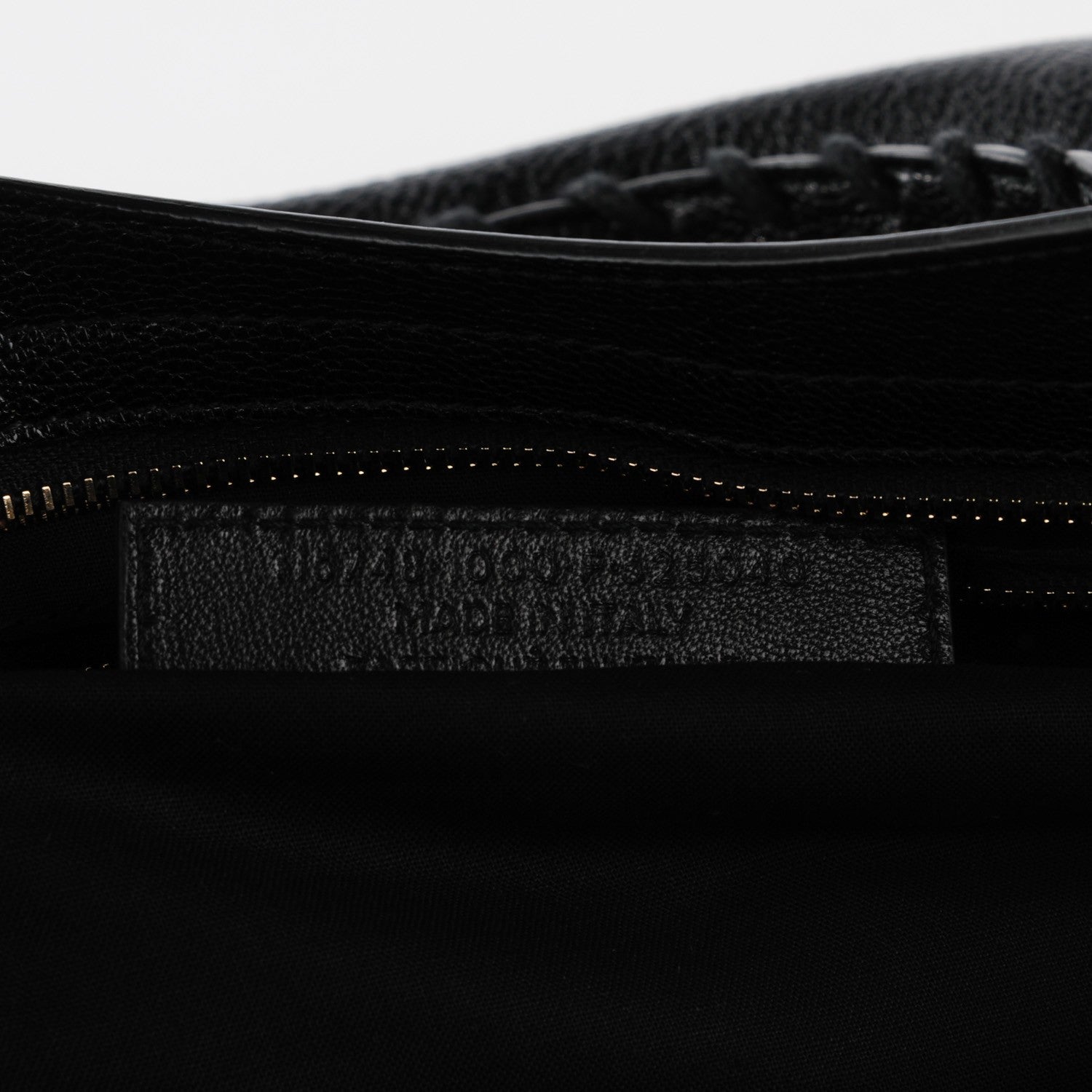 Balenciaga Chevre Gold Metallic Edge Hardware City Black 7 of 15