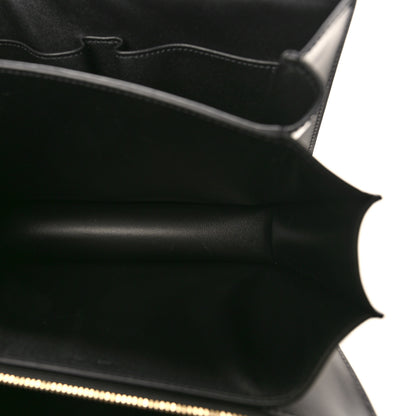 Celine Box Calfskin Medium Classic Box Flap Bag Black 5 of 9