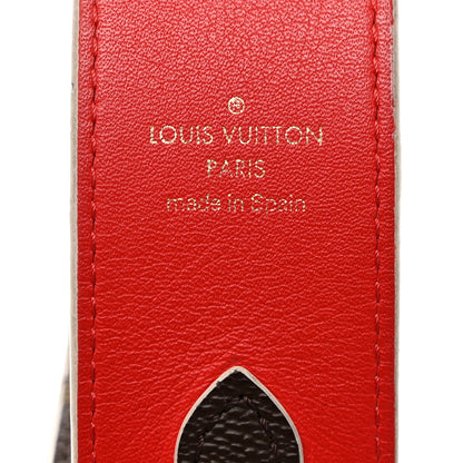 Louis Vuitton Monogram Bandouliere Shoulder Strap Red 3 of 5