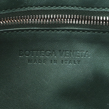 Bottega Veneta Lambskin Maxi Intrecciato Cassette Crossbody Bag Raintree Green 6 of 12
