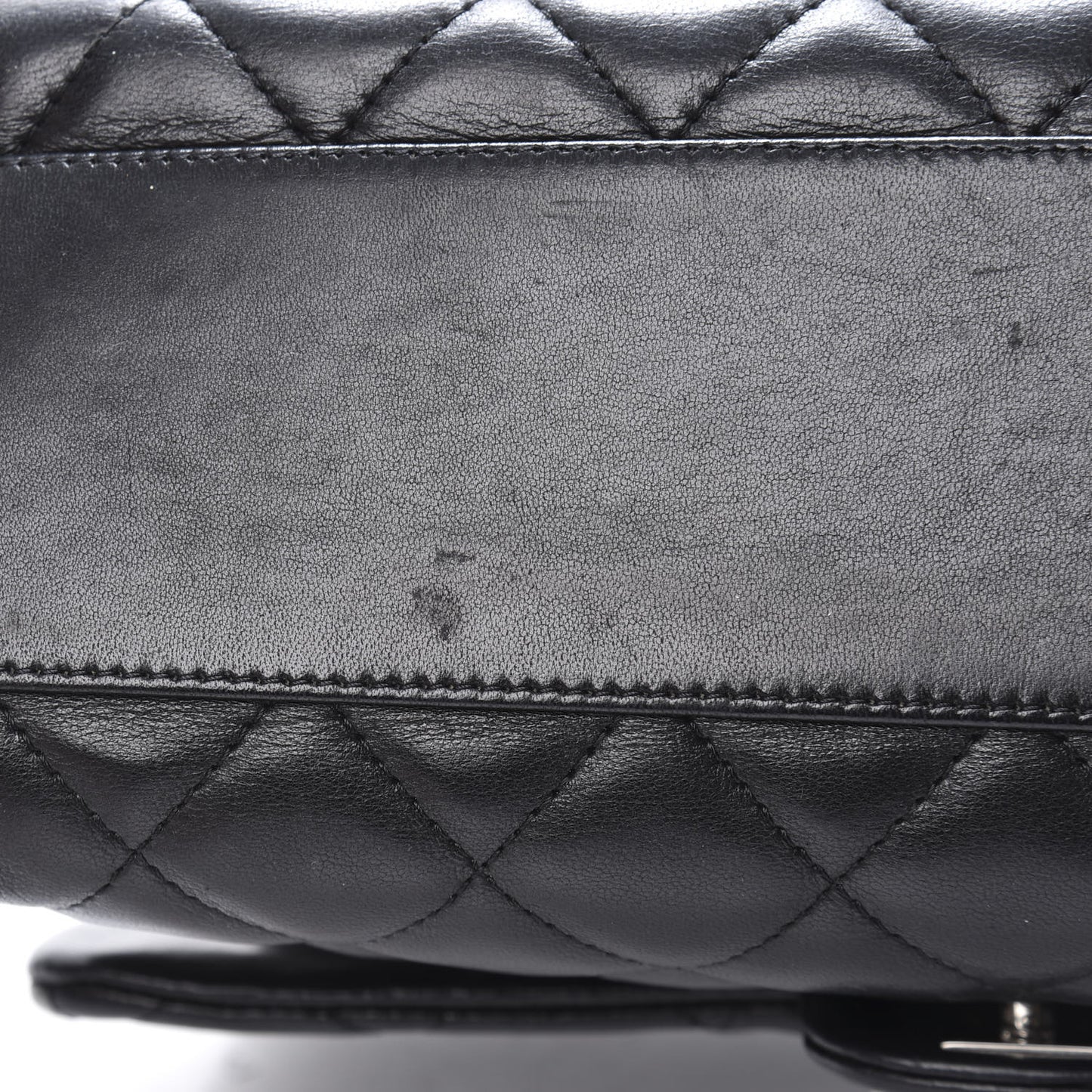 Lambskin Quilted Medium Kelly Flap Bag Black