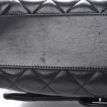 Chanel Lambskin Quilted Medium Kelly Flap Bag Black 15 of 16