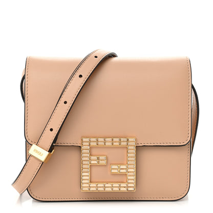 Fendi Vitello King Crystal Fab Crossbody Bag Makeup 1 of 11