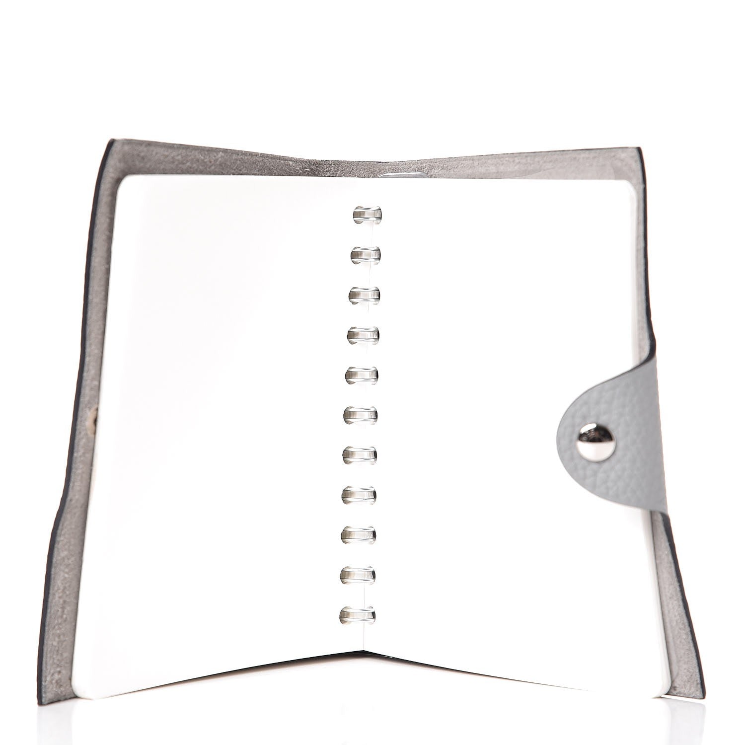 Hermes Togo Ulysse PM Agenda Cover Gris Mouette 5 of 9