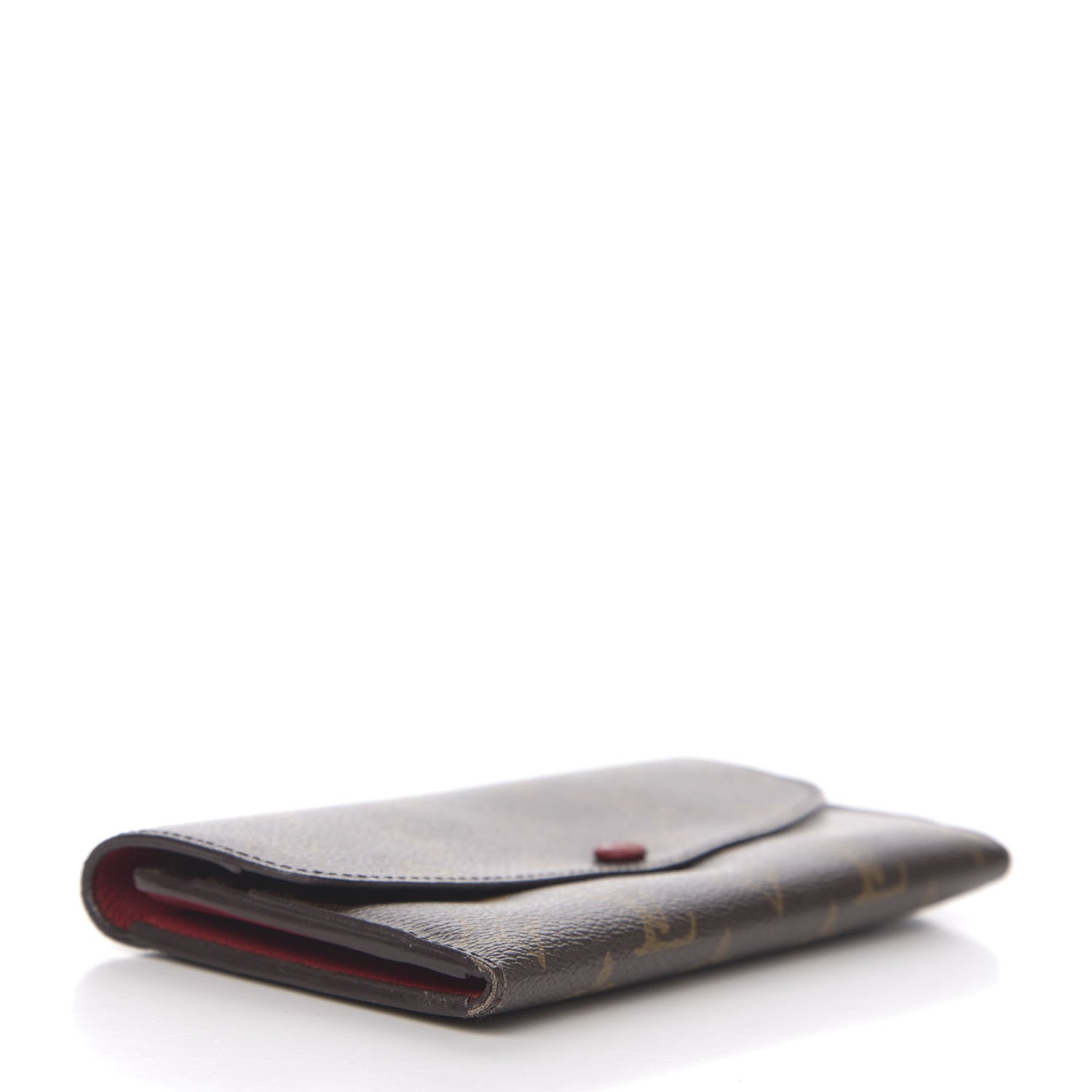 Louis Vuitton Monogram Emilie Wallet Red 4 of 10