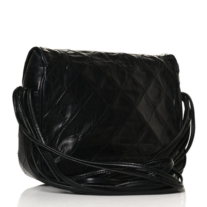 Chanel Lambskin Stitched Small Single Flap Black 3 of 13