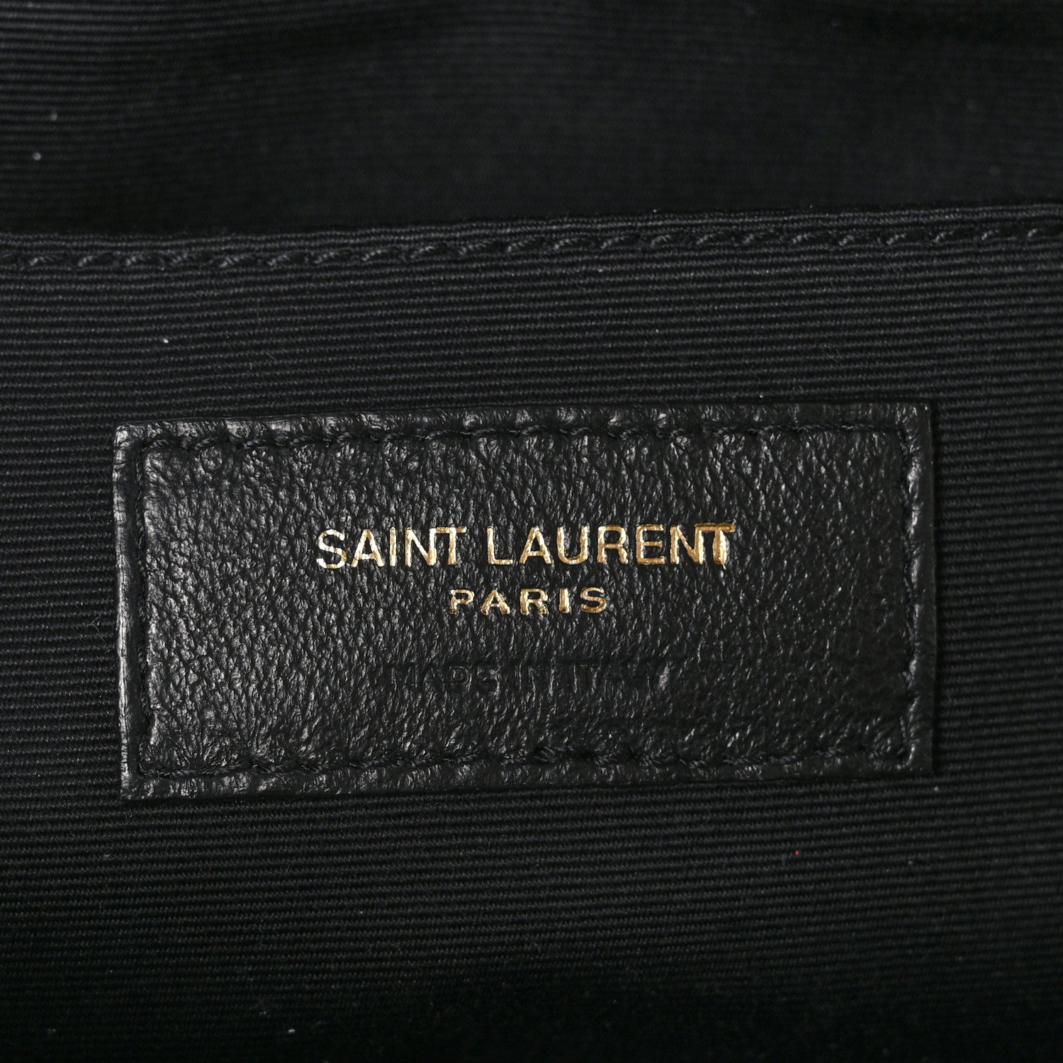 Saint Laurent Canvas Calfskin Monogram Lou Camera Bag Black Grey Cream 6 of 10