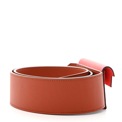 Hermes Swift Epsom Pocket Kelly Shoulder Strap Terre Battue Capucine 2 of 5