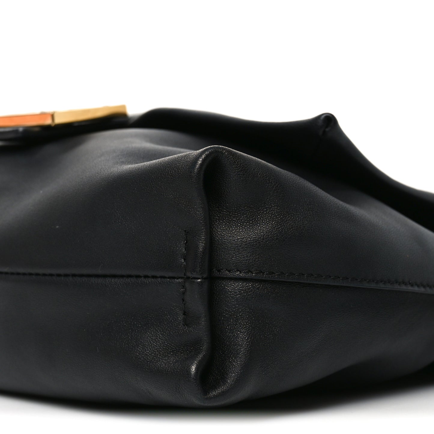 Nappa Medium Mamma Baguette Black