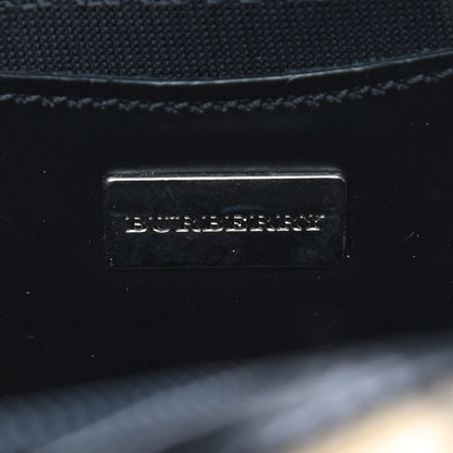 Burberry House Check Mini Top Handle Bag Black 6 of 8