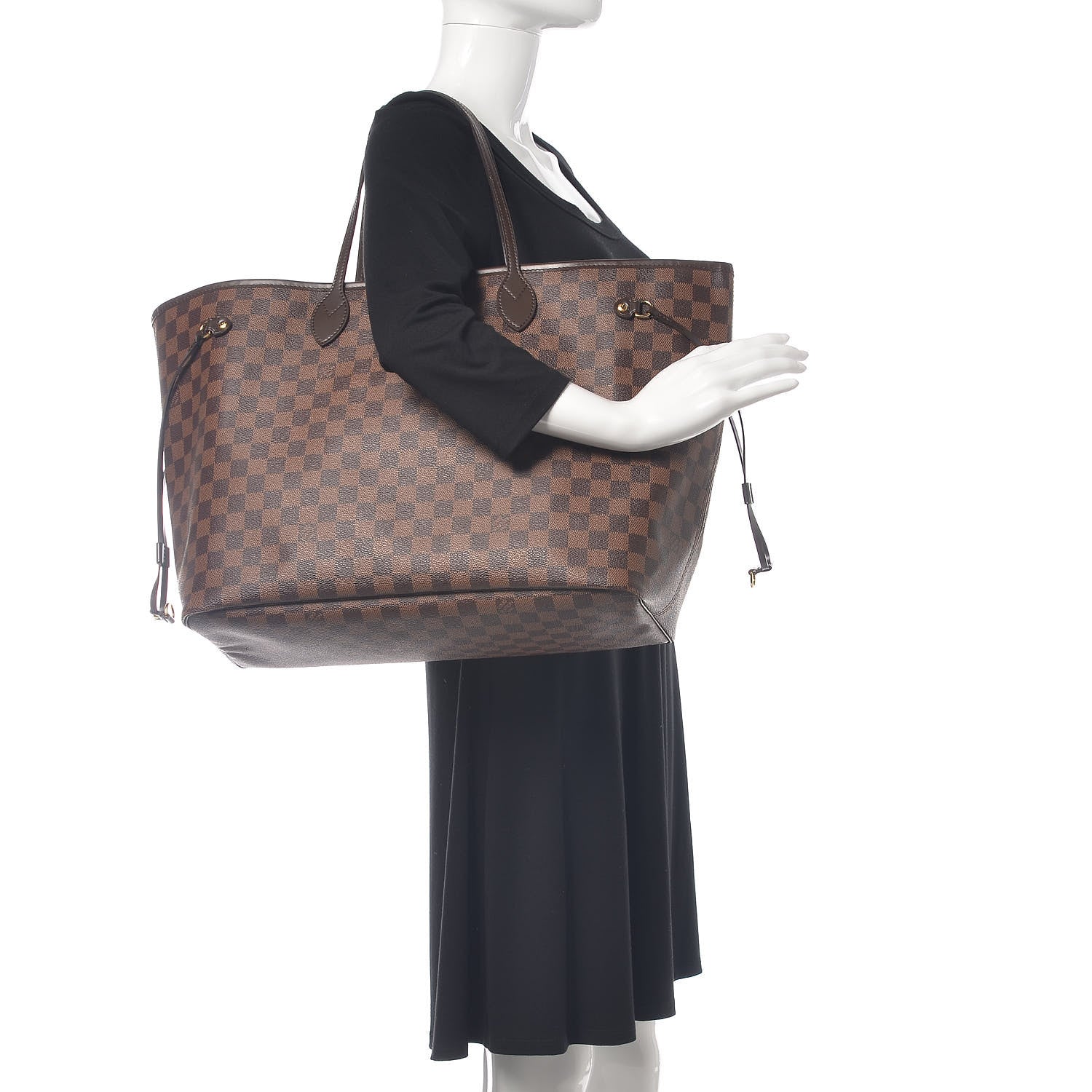 Louis Vuitton Damier Ebene Neo Neverfull GM 2 of 12