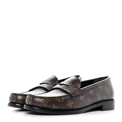 Louis Vuitton Monogram Chess Flat Loafer 41 3 of 9