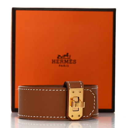 Hermes Swift Kelly Twist Bracelet T3 Gold 7 of 7