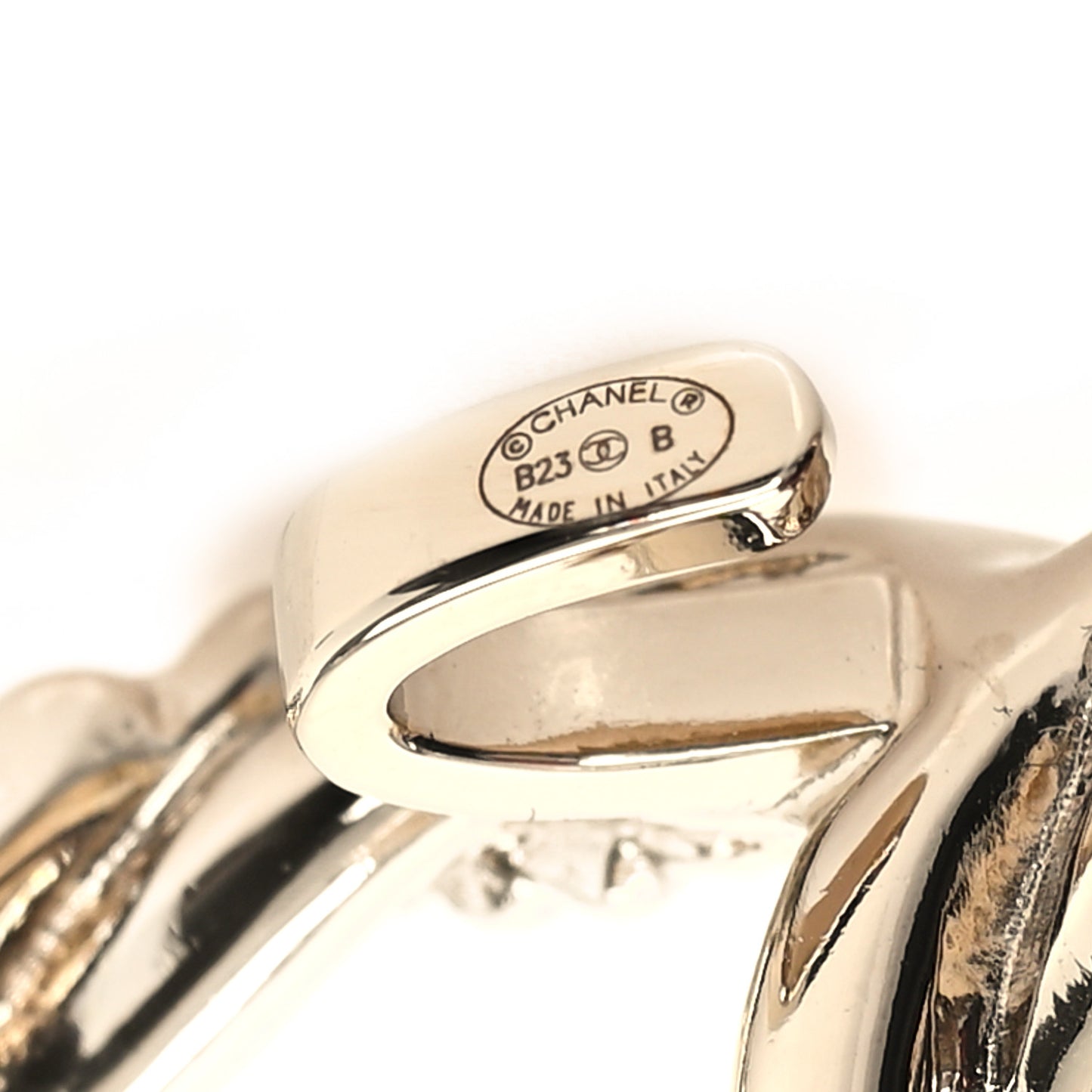 Lambskin Crystal CC Belt 85 34 Black