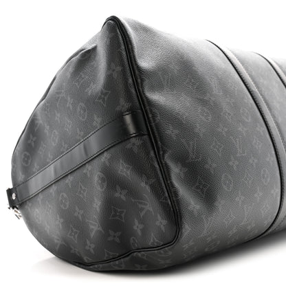 Louis Vuitton Monogram Eclipse Keepall Bandouliere 55 18 of 26