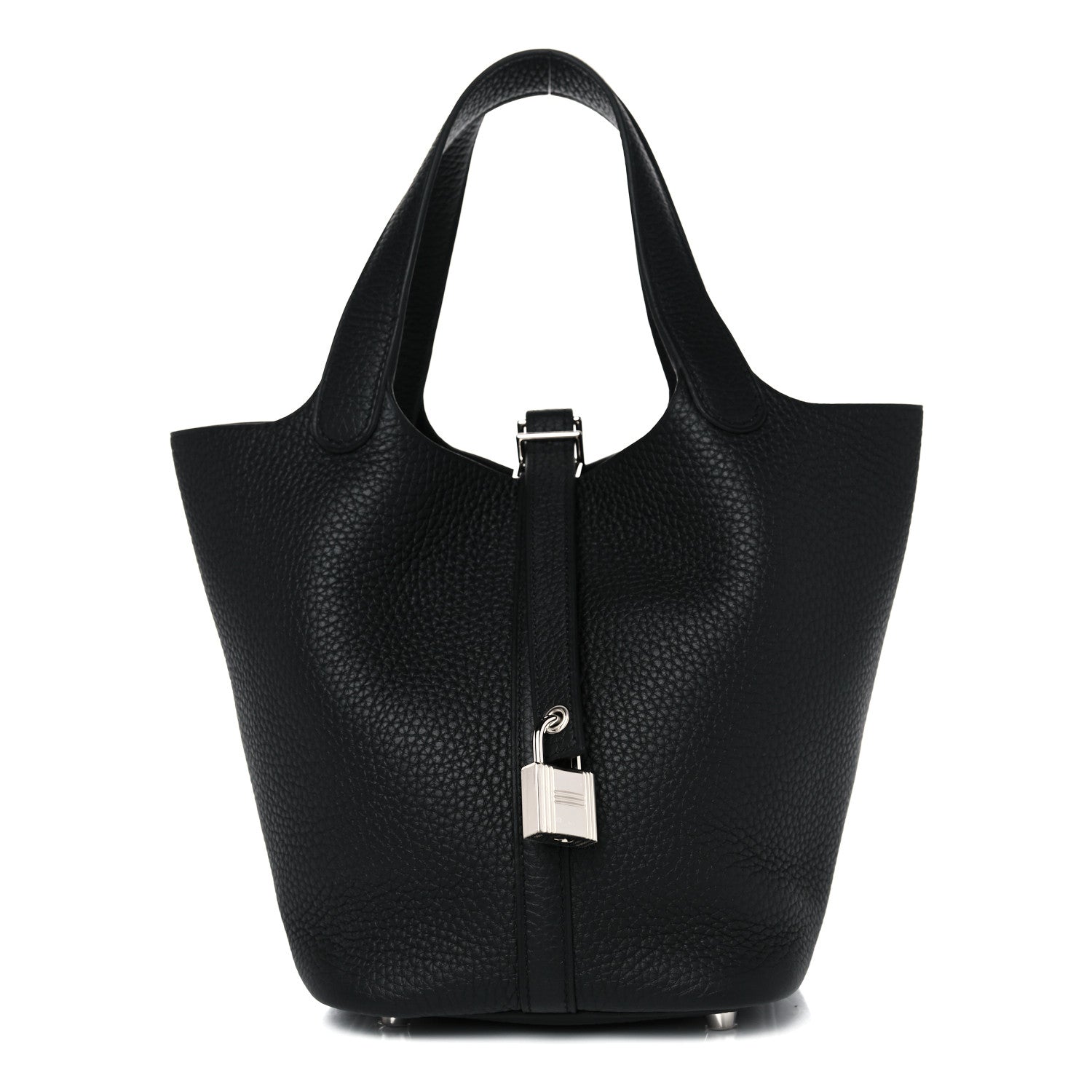 Hermes Taurillon Clemence Picotin Lock 18 PM Black 1 of 10