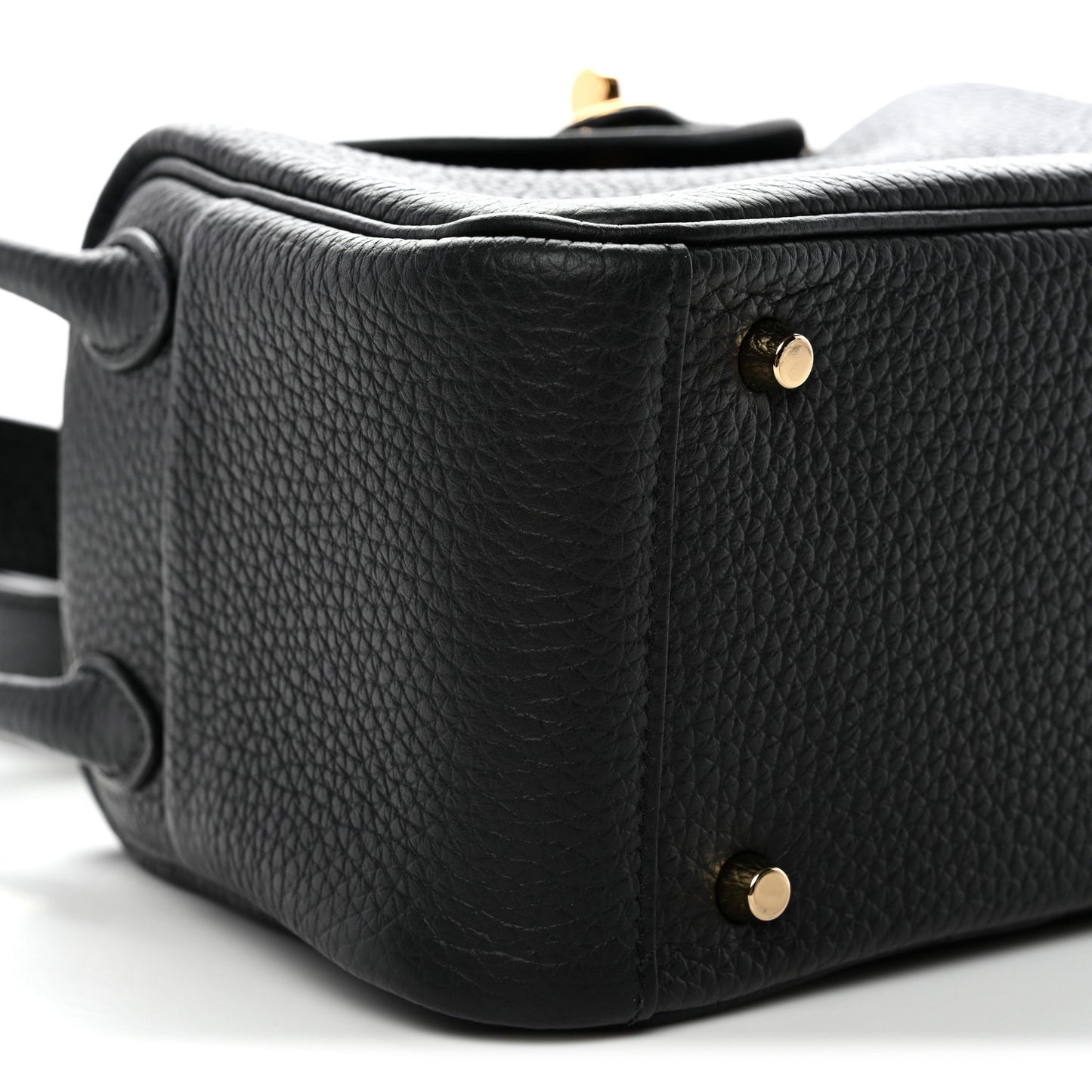 Taurillon Clemence Mini Lindy 20 Black