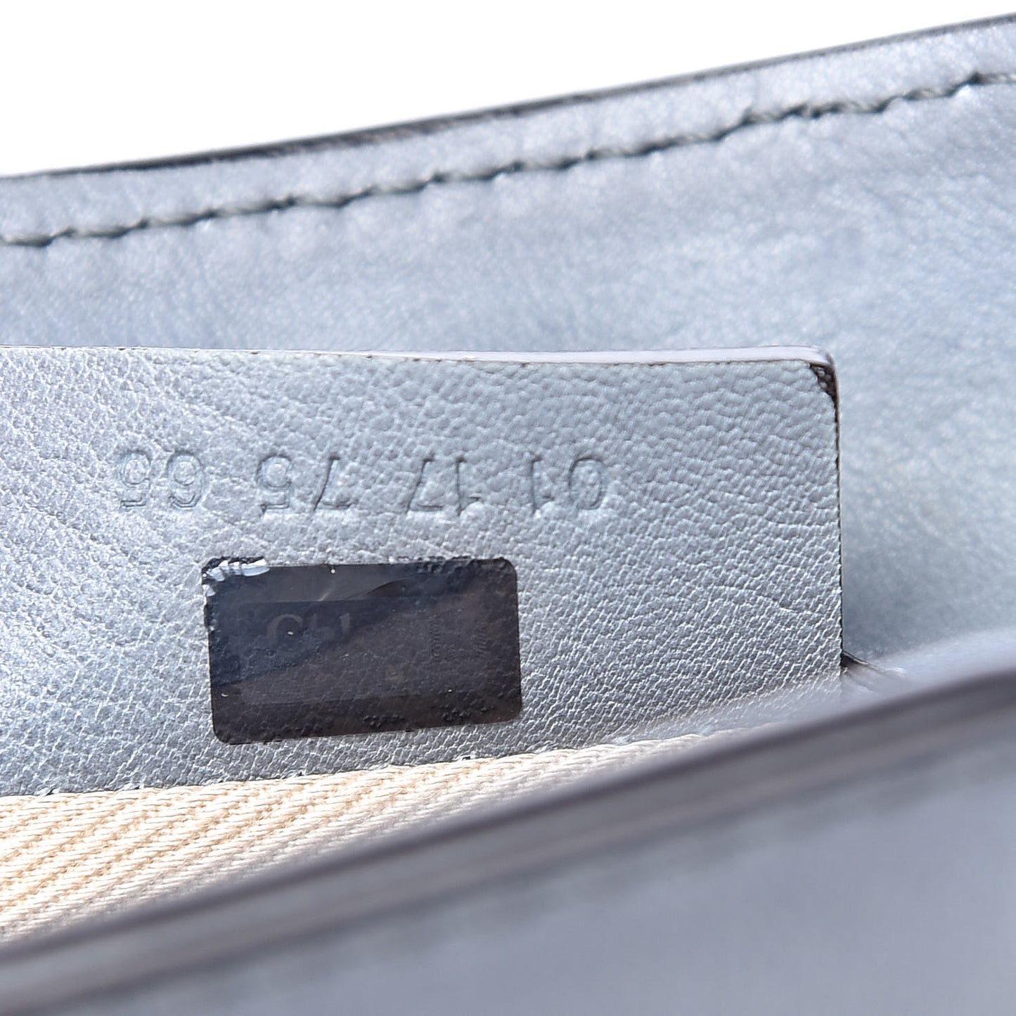 Suede Calfskin Mini Faye Backpack Cloudy Blue