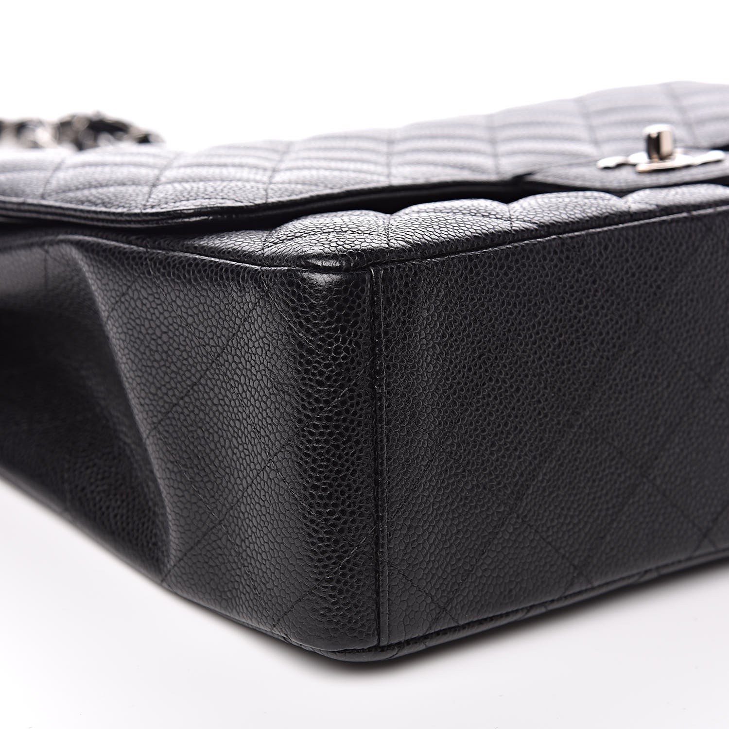 Chanel Caviar Quilted Maxi Double Flap Black 8 of 15