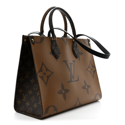 Louis Vuitton Reverse Monogram Giant Onthego MM 3 of 10