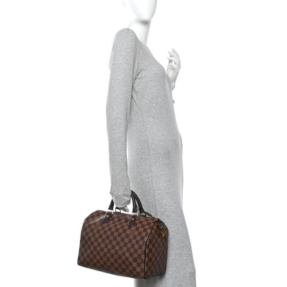 Louis Vuitton Damier Ebene Speedy 30 2 of 9