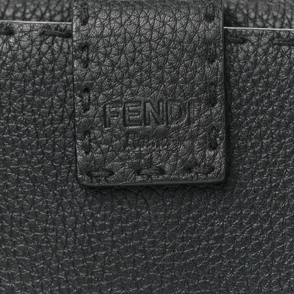 Fendi Cuoio Romano Selleria Peekaboo Continental Wallet Asfalto 12 of 16