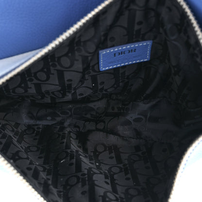 Christian Dior X DANIEL ARSHAM Grained Calfskin Gradient Saddle Bag Blue 5 of 13