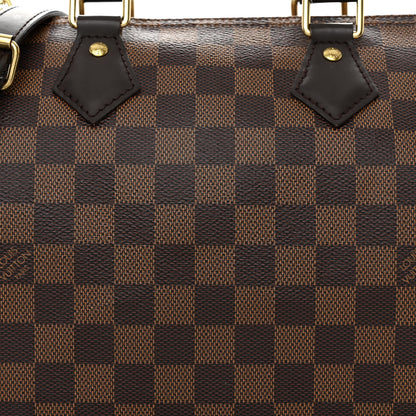 Louis Vuitton Damier Ebene Speedy Bandouliere 25 8 of 10