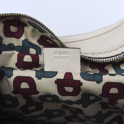 Gucci Calfskin Guccissima Signoria Extra Large Dome Bag Ivory 7 of 14