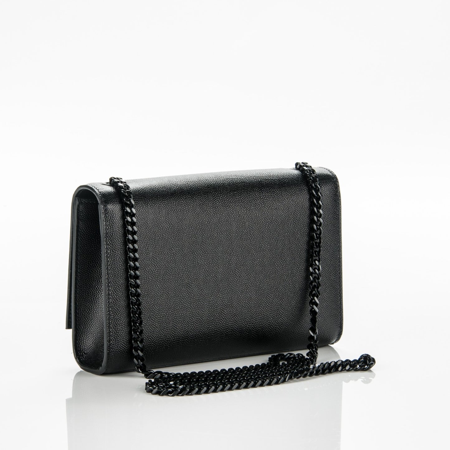 Grain De Poudre Small Monogram Kate Satchel Black