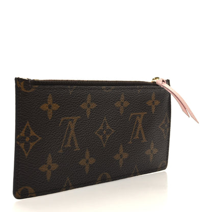 Louis Vuitton Monogram Josephine Wallet Zippered Insert Rose Ballerine 3 of 8