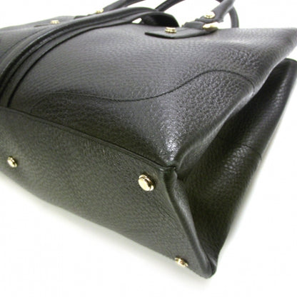Gucci Leather Medium Junco Tote Black 5 of 10