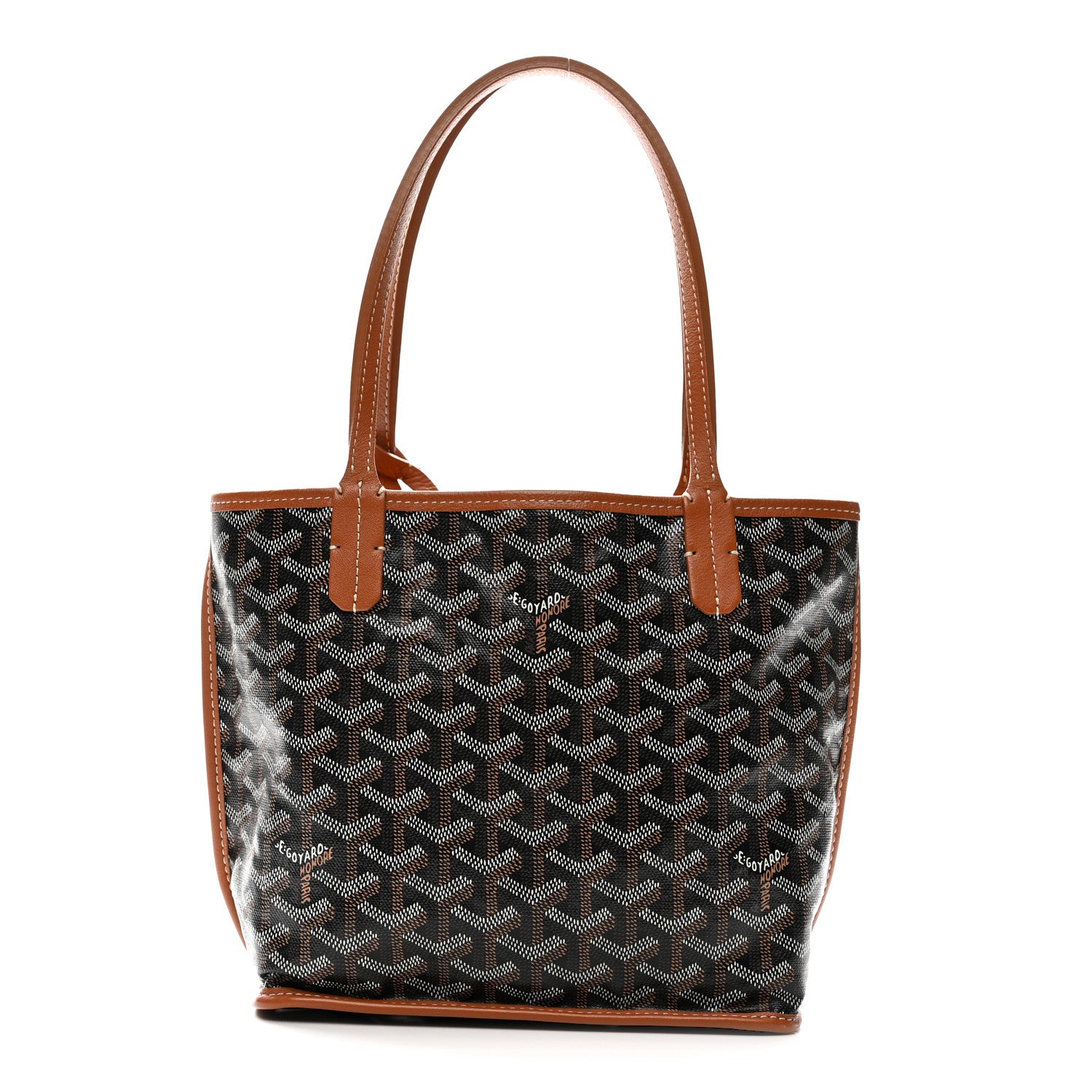 Goyard Goyardine Reversible Mini Anjou Black Gold 1 of 19