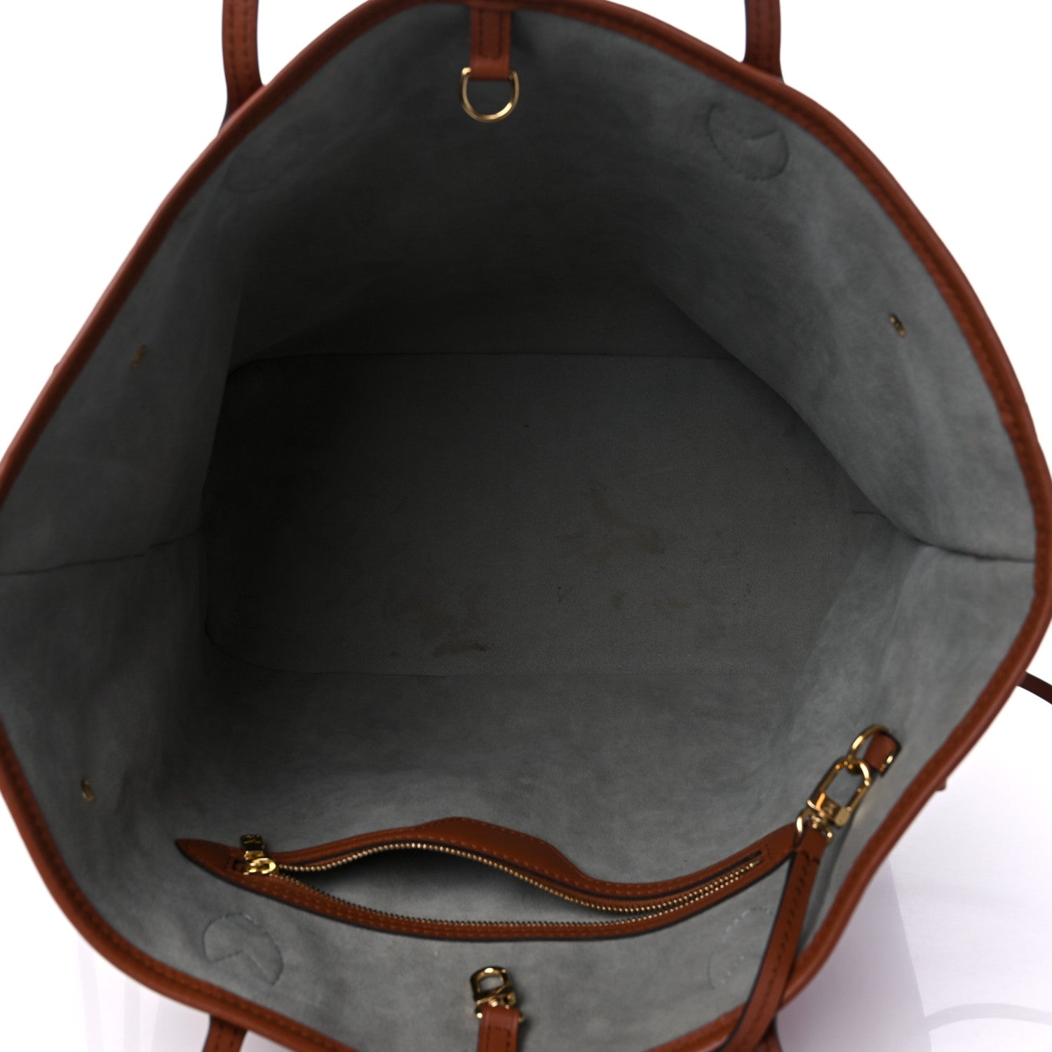 Louis Vuitton Metallic Monogram LV Garden Neverfull MM Silver 6 of 12