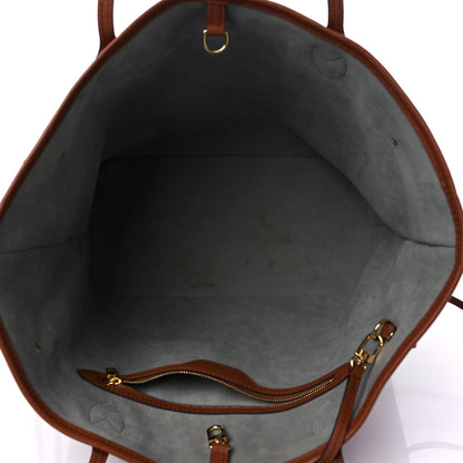 Louis Vuitton Metallic Monogram LV Garden Neverfull MM Silver 6 of 12