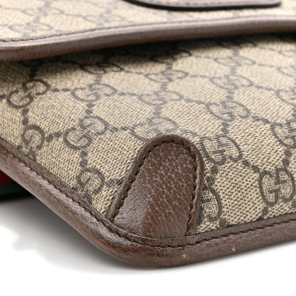 Gucci GG Supreme Monogram Neo Vintage Web Belt Bag Brown 10 of 15