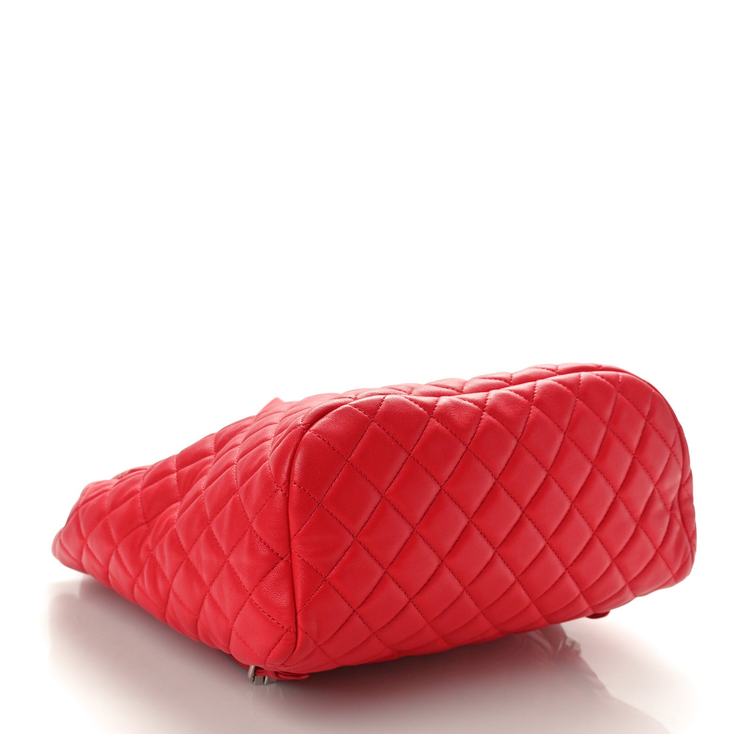 Lambskin Quilted Large Urban Spirit Backpack Red